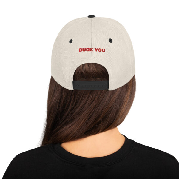 Bucked Up Snapback Hat - Image 6