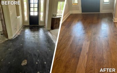 Complete Flooring Replacement Due to Water Damage in Mansfield, TX