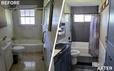 Small Bathroom Remodel in Ferris, TX
