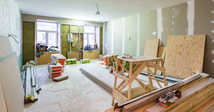 water damage wall<br />
