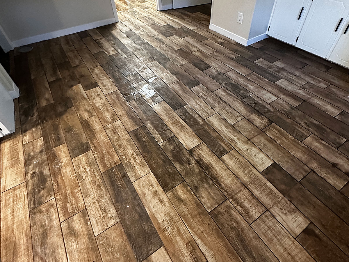 Cheyne-Flooring-5 Water-damaged home in Dallas TX with new flooring installed by Old South Construction
