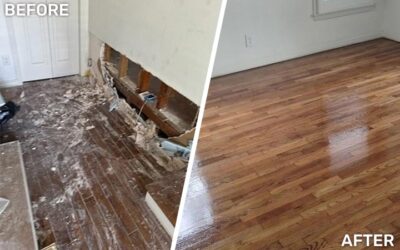 Modern Flooring Upgrade After Water Damage in Dallas, TX