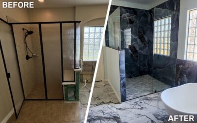 Sleek Master Bathroom Remodel in Waxahachie, TX