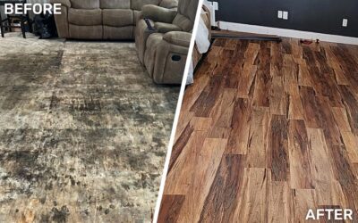 Subfloor Replacement Due to Mold in Cleburne, TX
