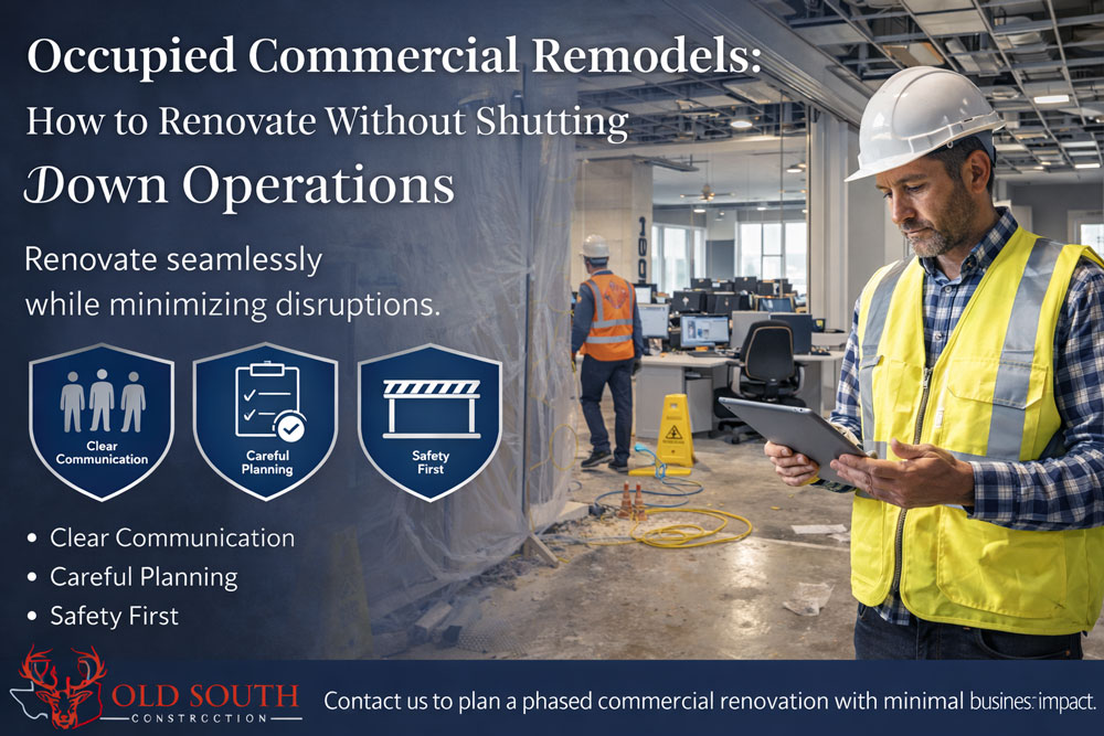 occupied remodels