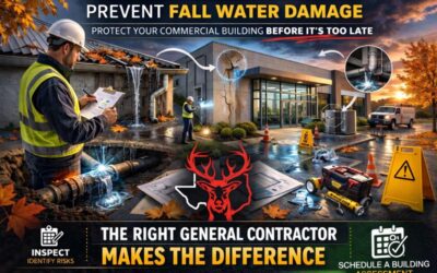 Fall Water Damage in Commercial Buildings